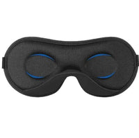 Masque de Sommeil Double Encoche Arrondies en Mémoire de Forme et Lycra
