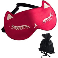 Masque de Sommeil Chat Rouge