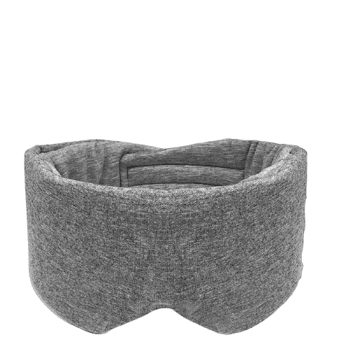 masque de sommeil haut de gamme gris clair