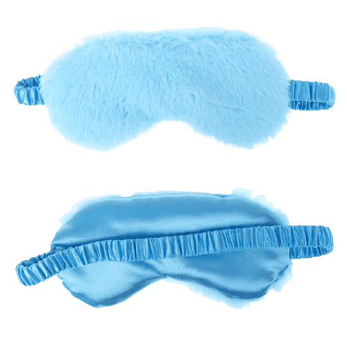 masque de sommeil bleu
