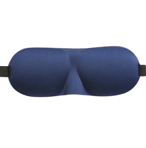 Masque de Sommeil 3D Bleu Foncé