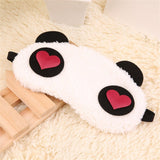 Masque de Sommeil Panda Amoureux