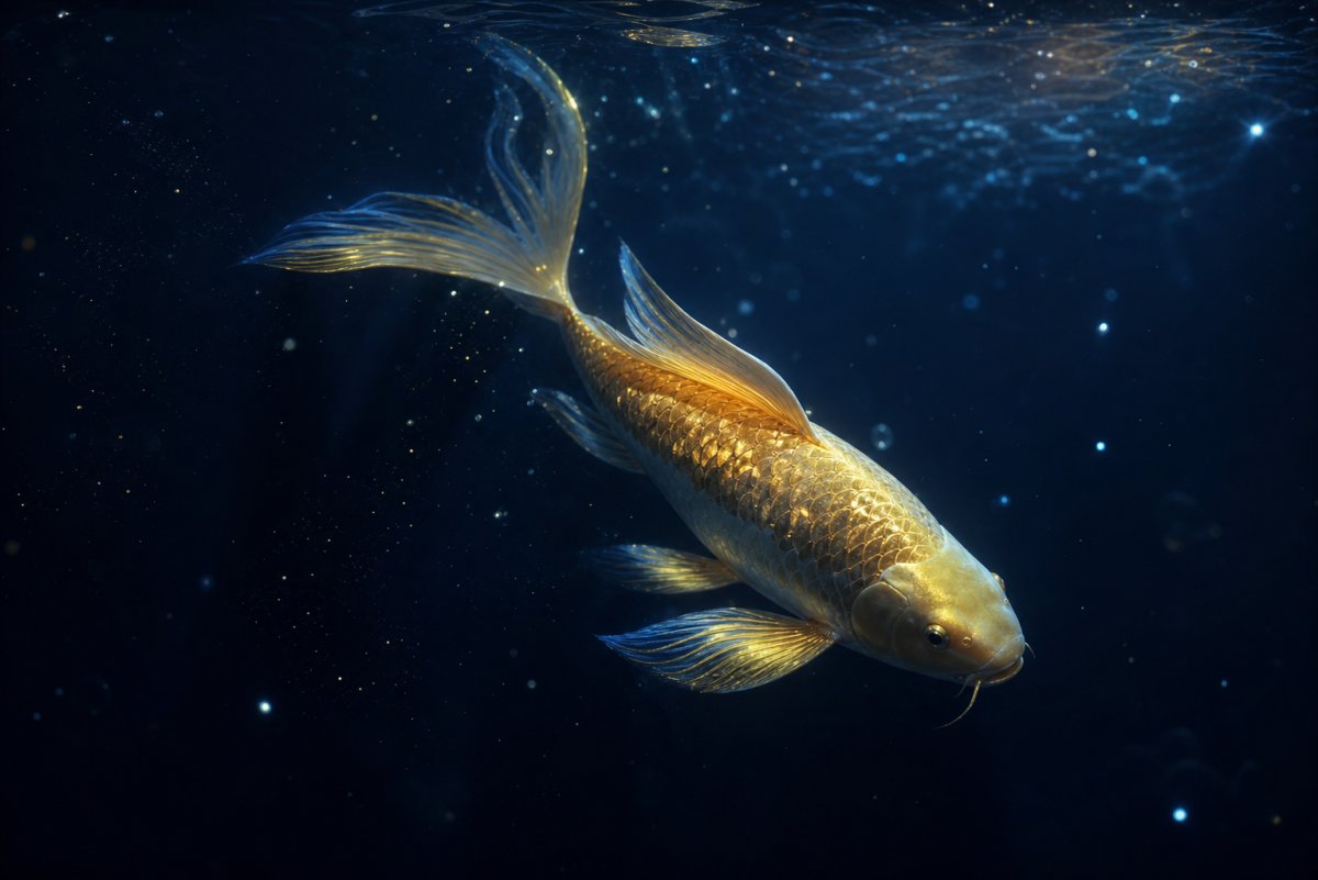 Rever de poisson koi symbolique