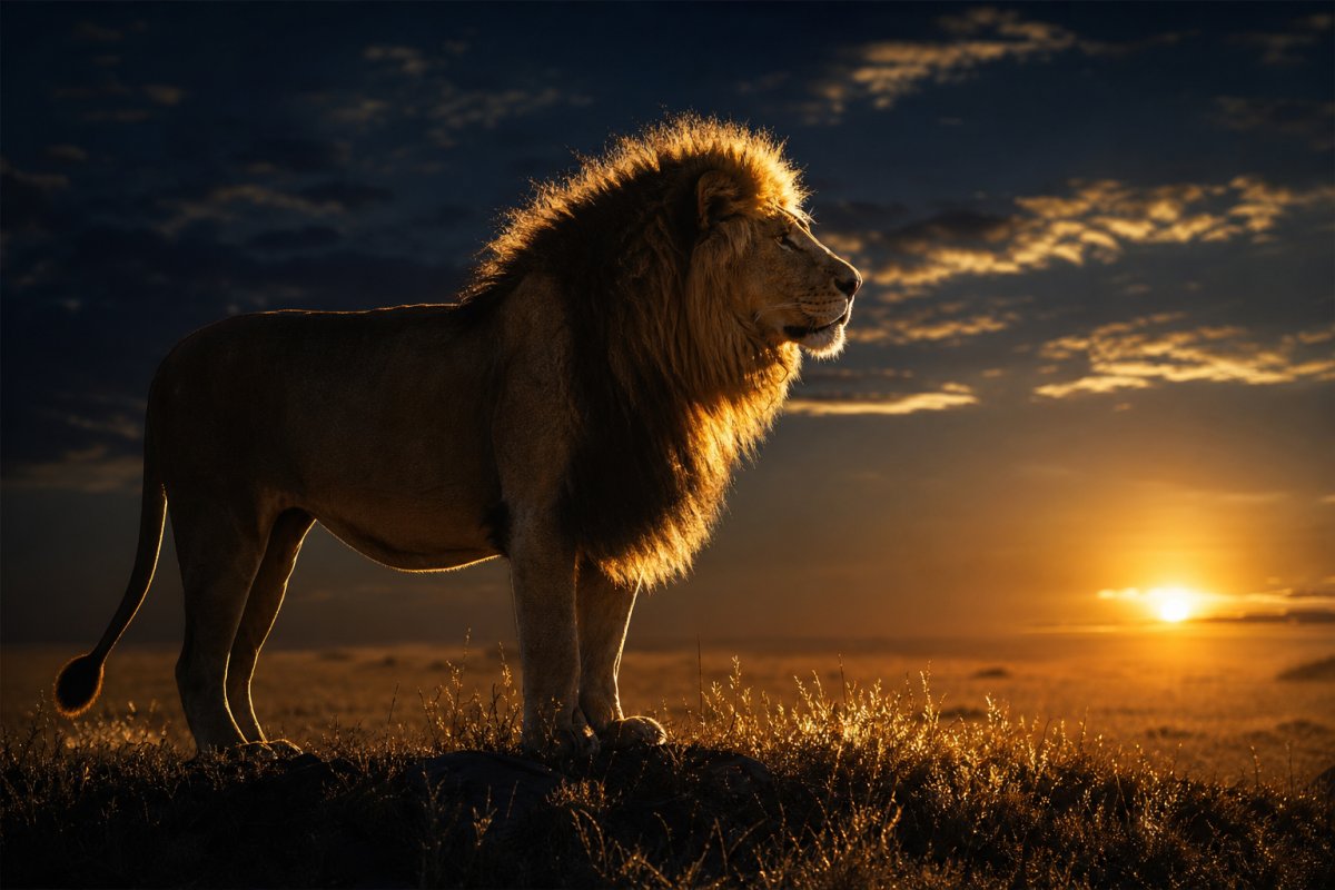 Rever lion autorite