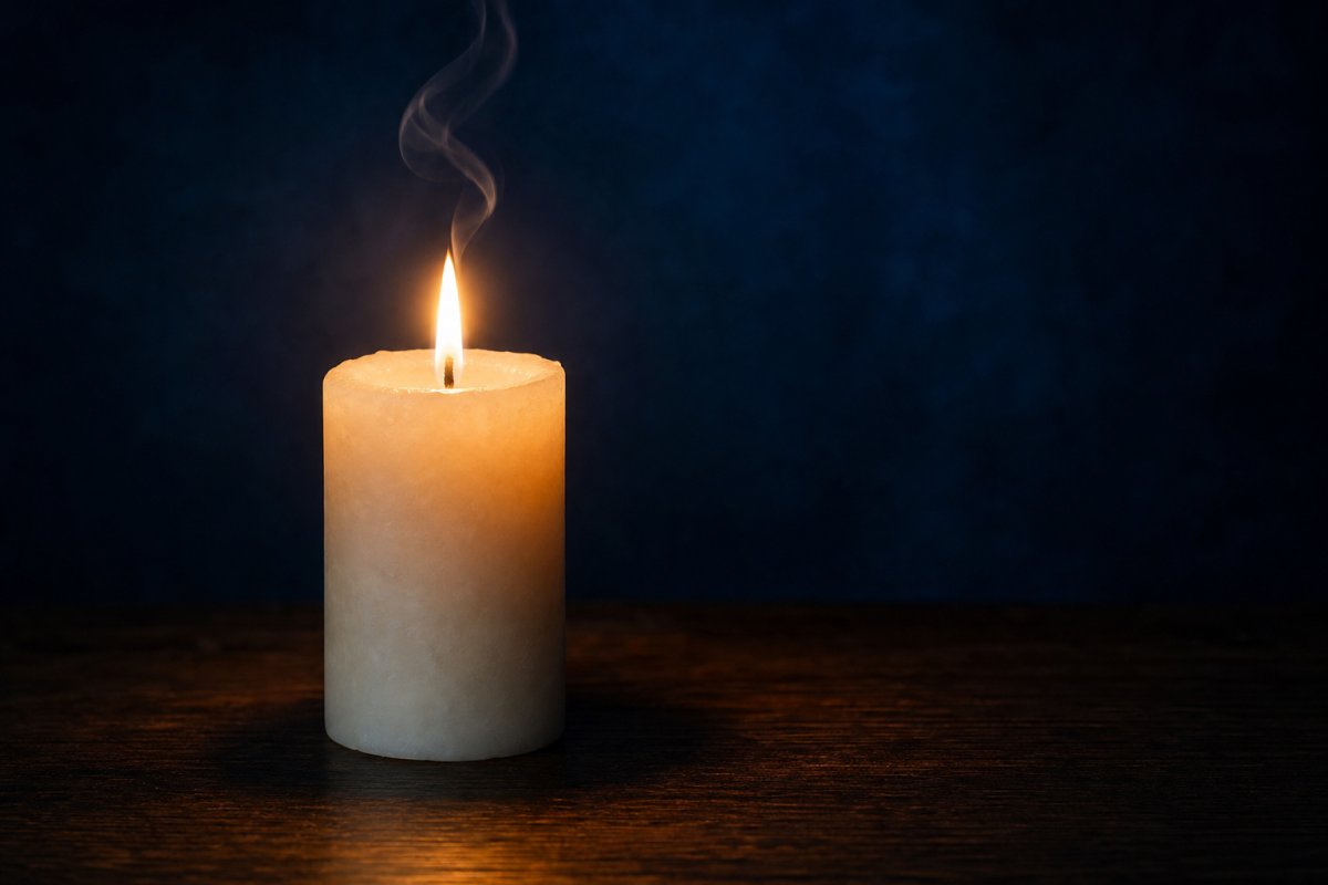 Rever bougie flamme